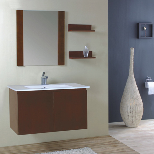 Wood bathroom cabinet SW-B967