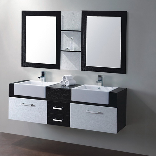 Wood bathroom cabinet SW-WD0010W