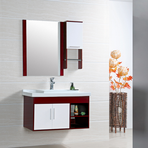 Wood bathroom cabinet SW-WD0030W