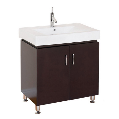 Wood bathroom cabinet SW-WD1005L