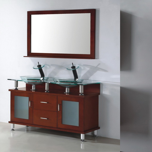 Wood bathroom cabinet SW-WD1010L