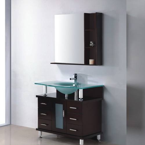 Wood bathroom cabinet SW-WD1013L