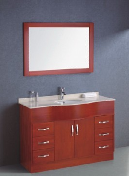 Wood bathroom cabinet SW-1214